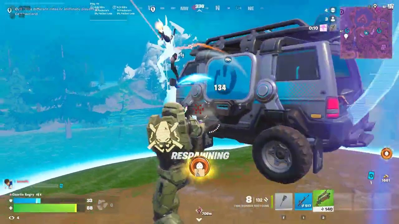 Fortnite EPIC southpark update gameplay and commentary