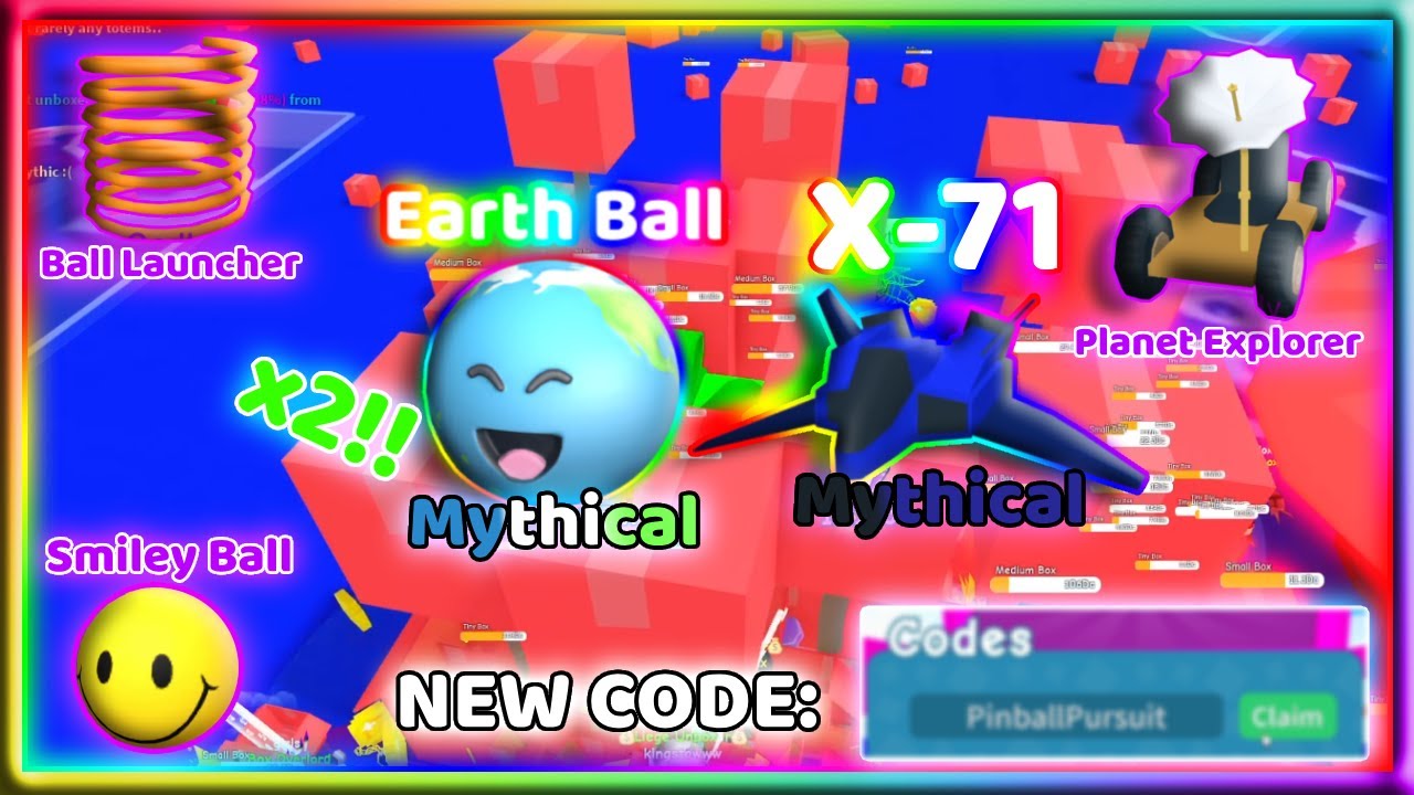 HATCHED Mythical X-71, Unboxed *2* Mythical 'Earth Ball' and NEW CODE! | Unboxing Simulator