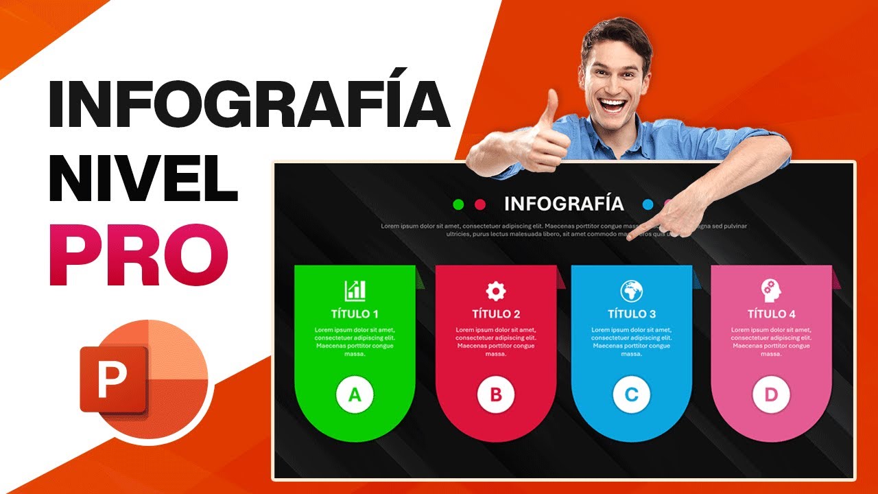 🔥 De cero a PRO: Crea esta INFOGRAFIA en PowerPoint, ¡Te lo enseño!