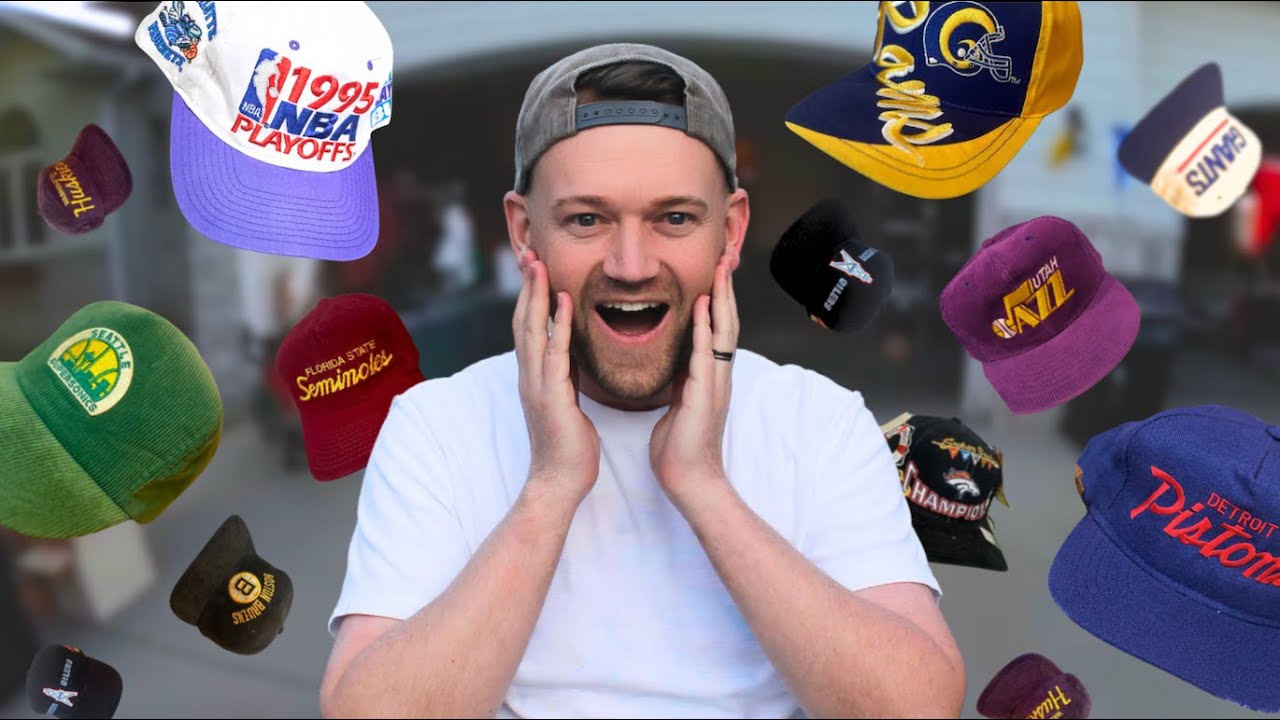 The Best Vintage Hat Haul of My Life!!! 🧢