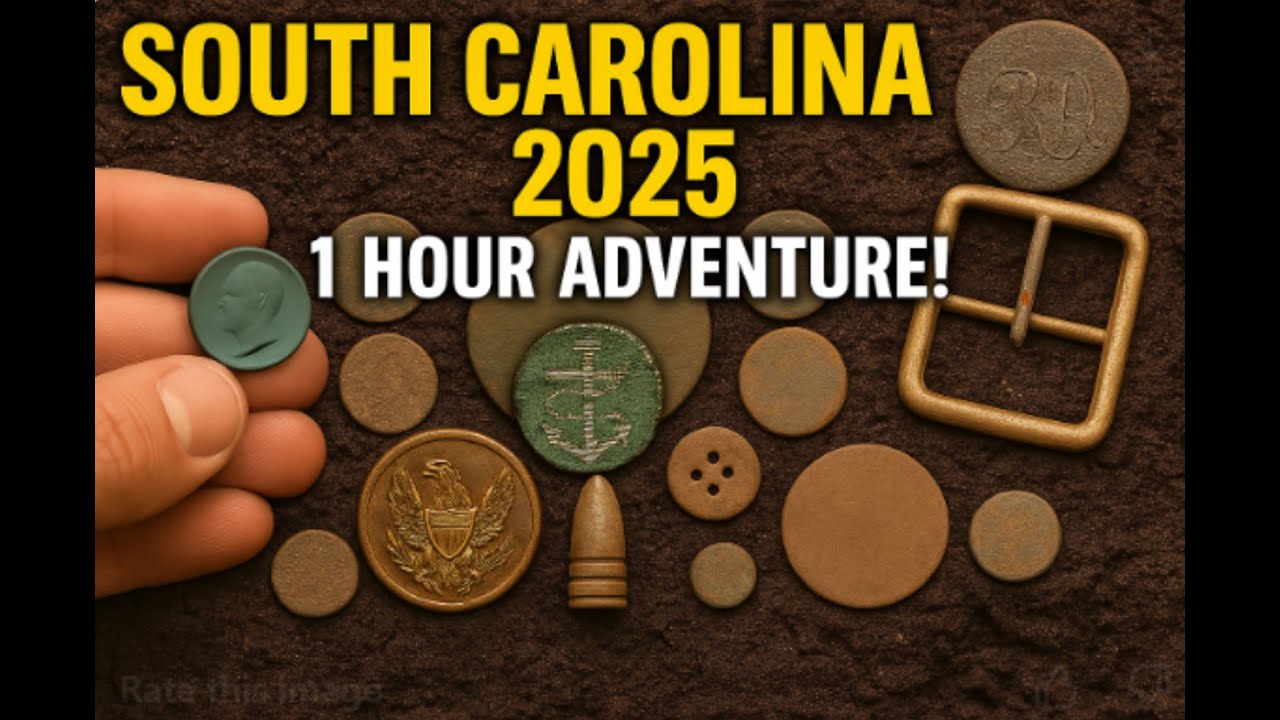 Treasure Hunt in S Carolina 2025! Incredible Metal Detecting & Relic Hunting MOVIE!  EPIC-your call!