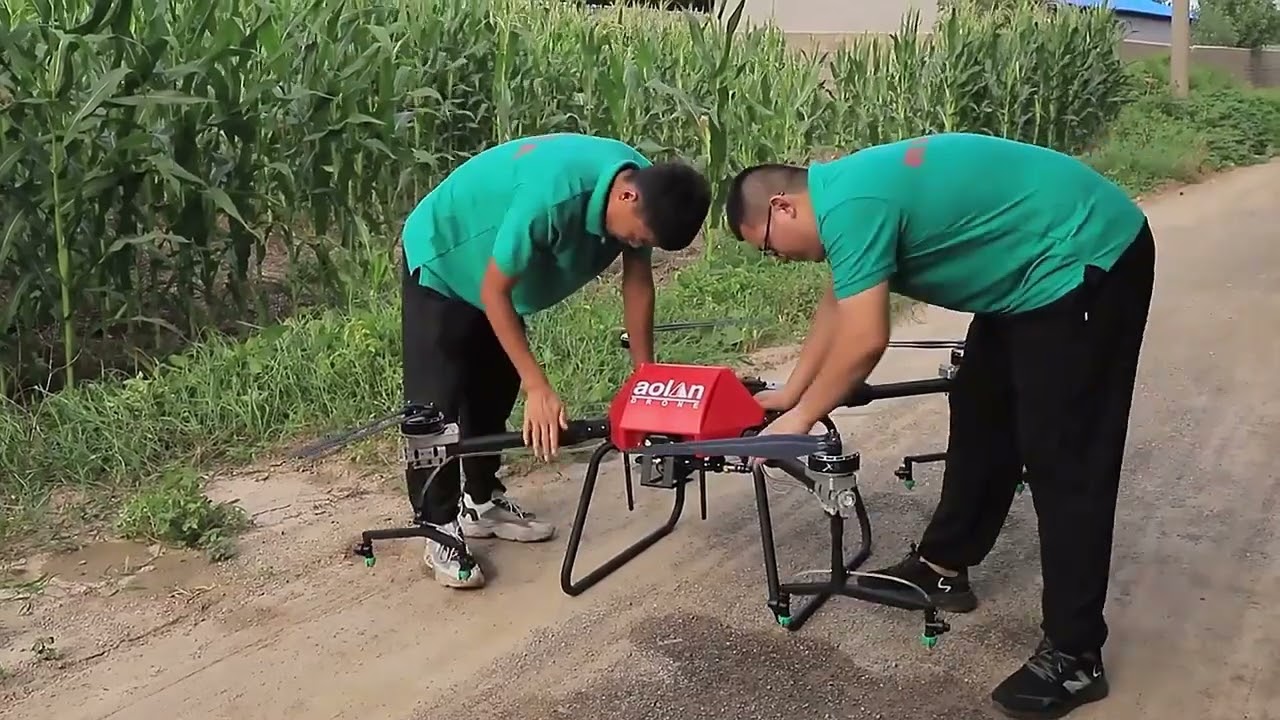 22kg Foldable Agriculture Chemical Drone Intelligent Flying Uav Drone With Gps Agro Drone
