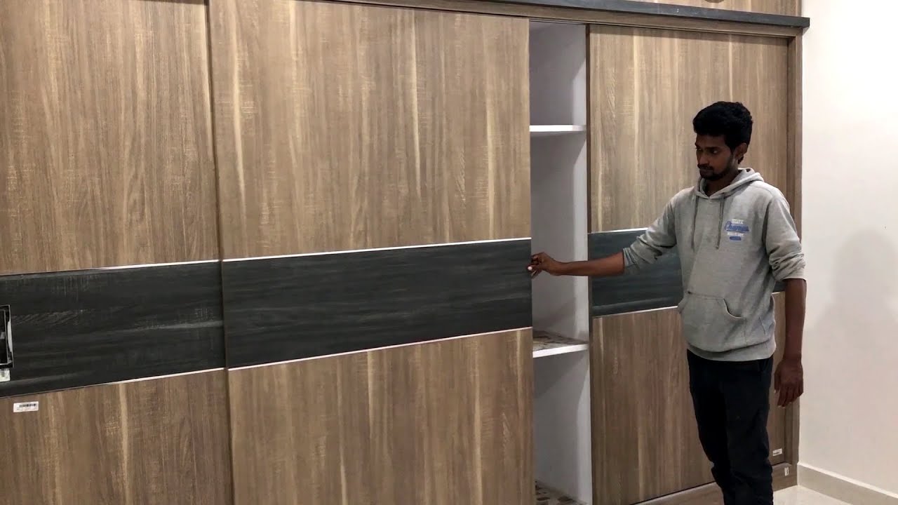 Sliding Wardrobe Design for Bedroom | Sliding Almirah Design for Bedroom