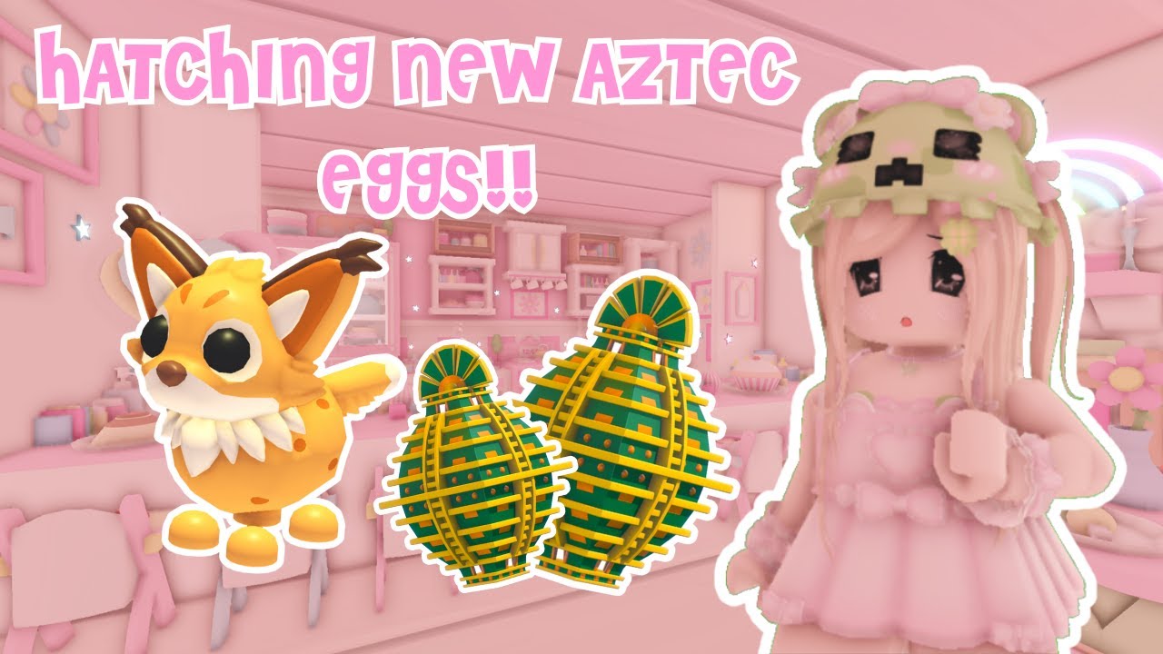 вылупляются 15 НОВЫХ ацтекских яиц в Adopt Me!! Roblox Adopt Me