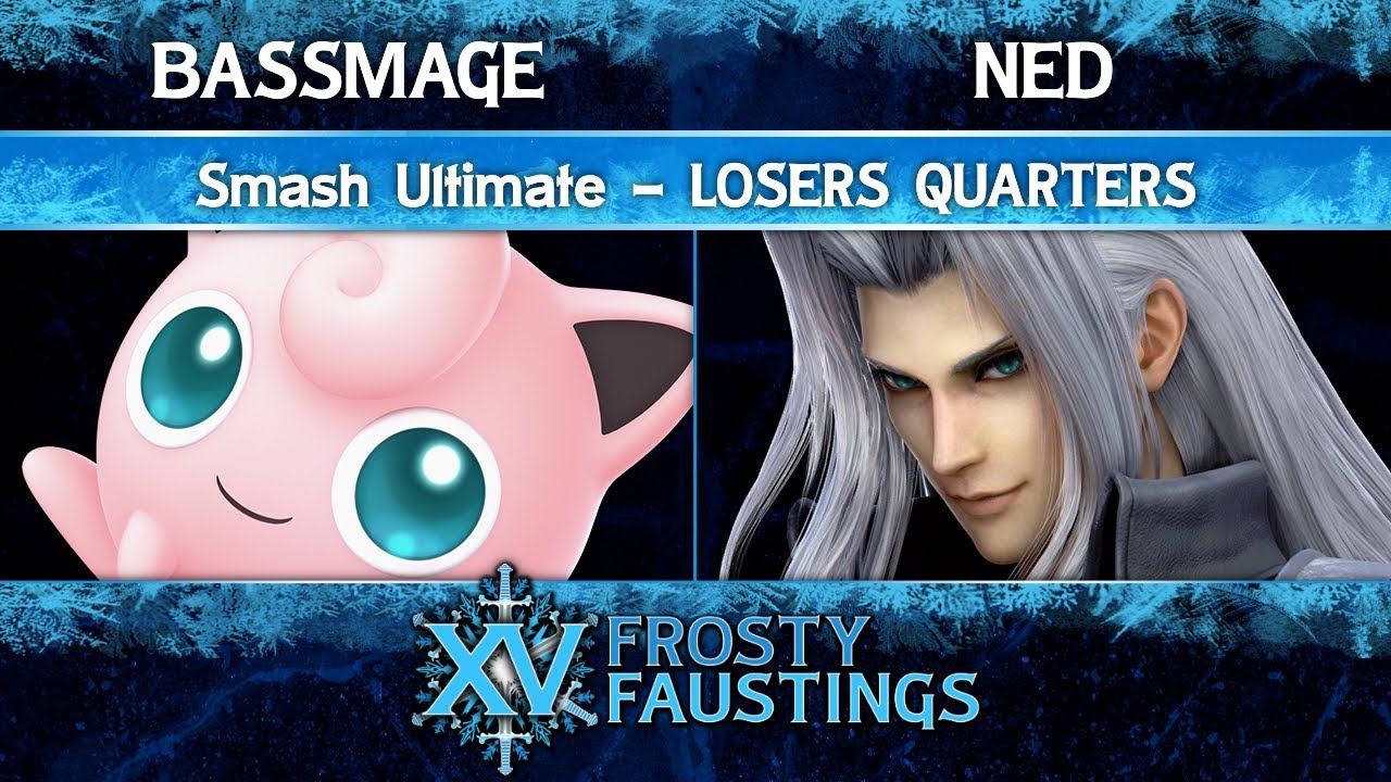 Frosty Faustings XV 2023 Losers Quarters - BassMage (Jigglypuff) vs Ned (Sephiroth) - Smash Ultimate