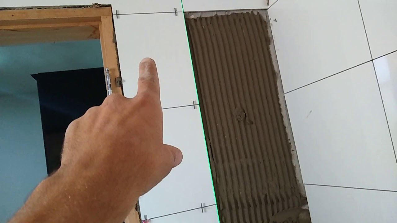 Como não perder o alinhamento da junta do azulejo