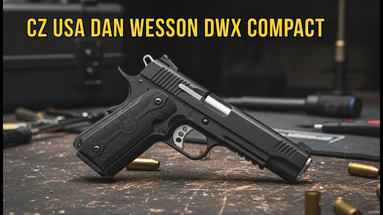 CZ USA Dan Wesson DWX Compact: The 1911/CZ Hybrid Pistol for EDC | Review