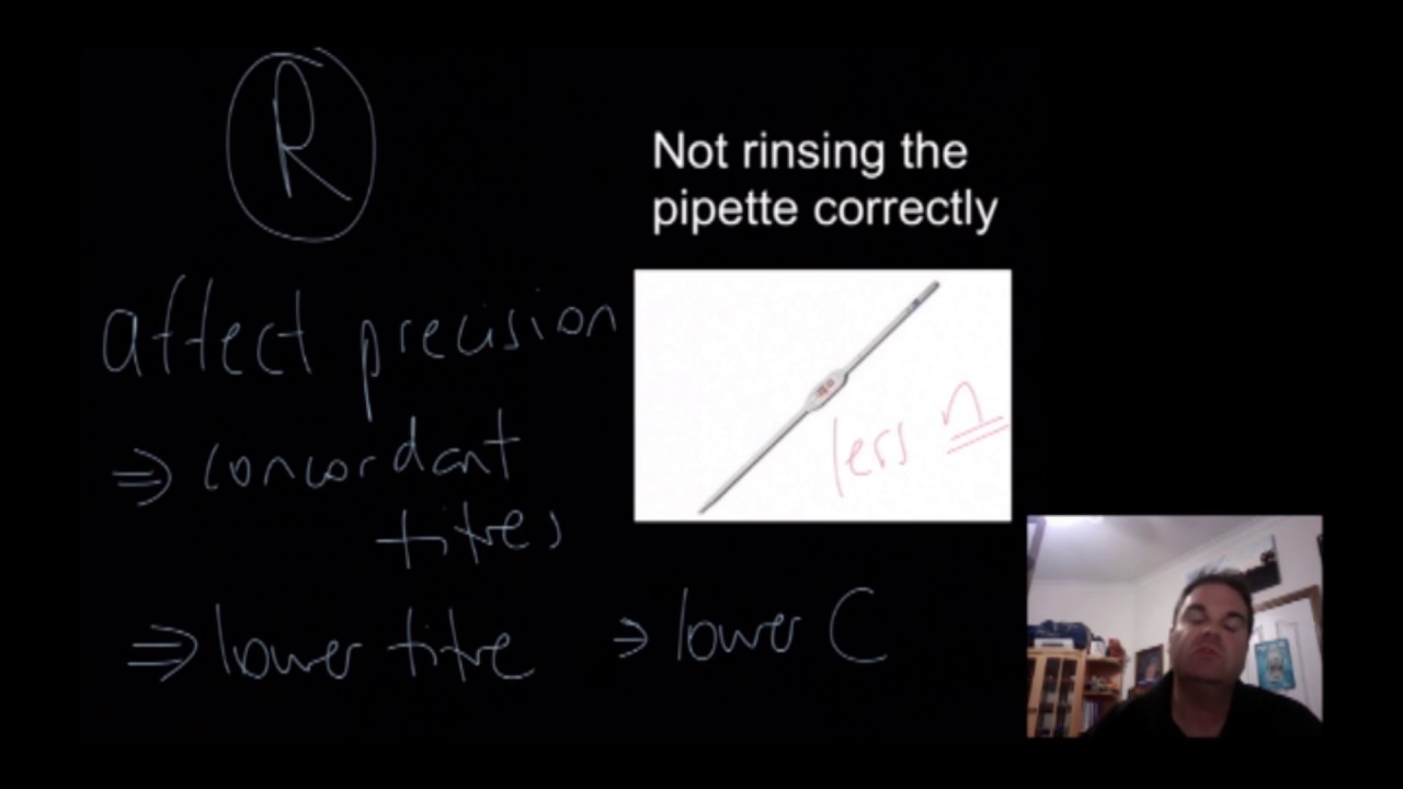 Random and Systematic Errors in Titrations
