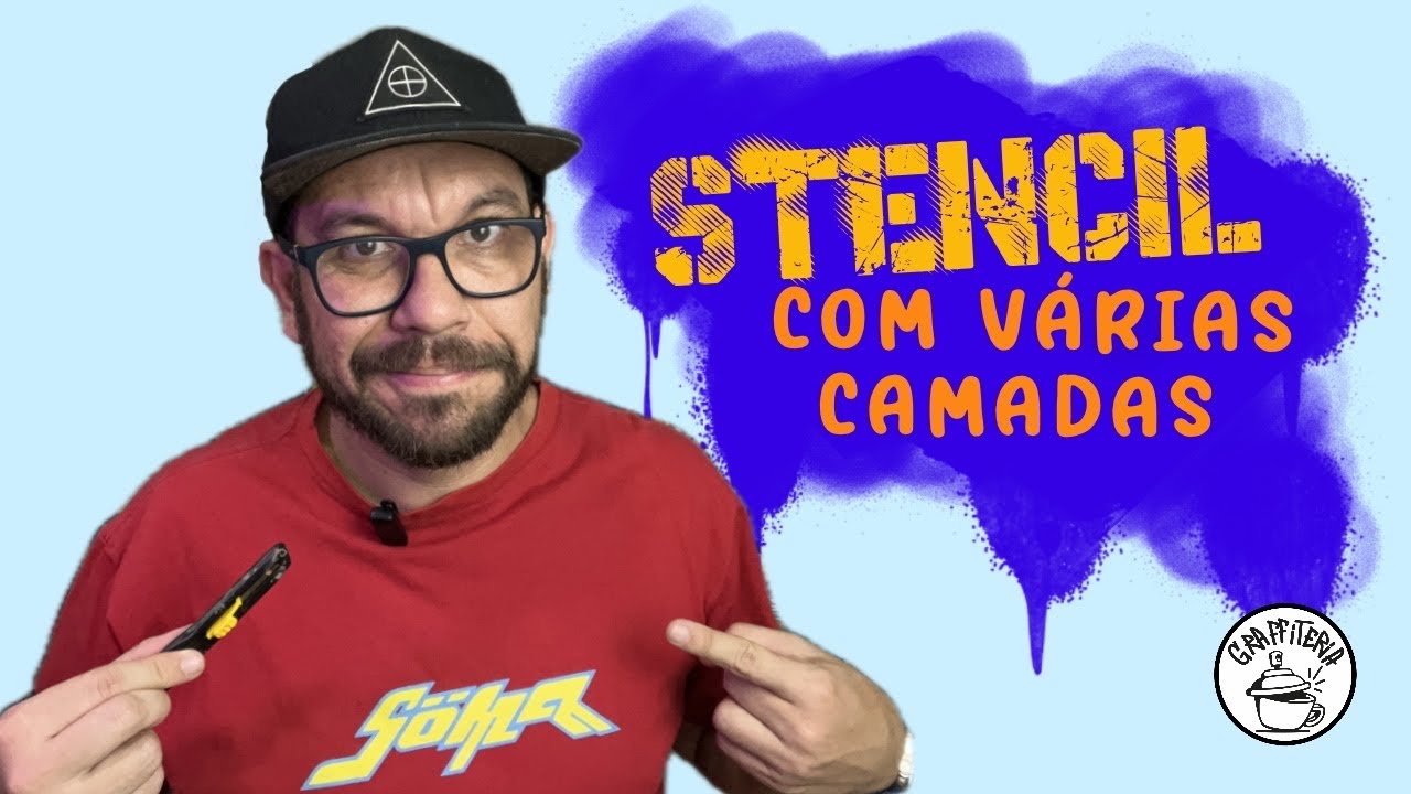 Stencil com várias camadas