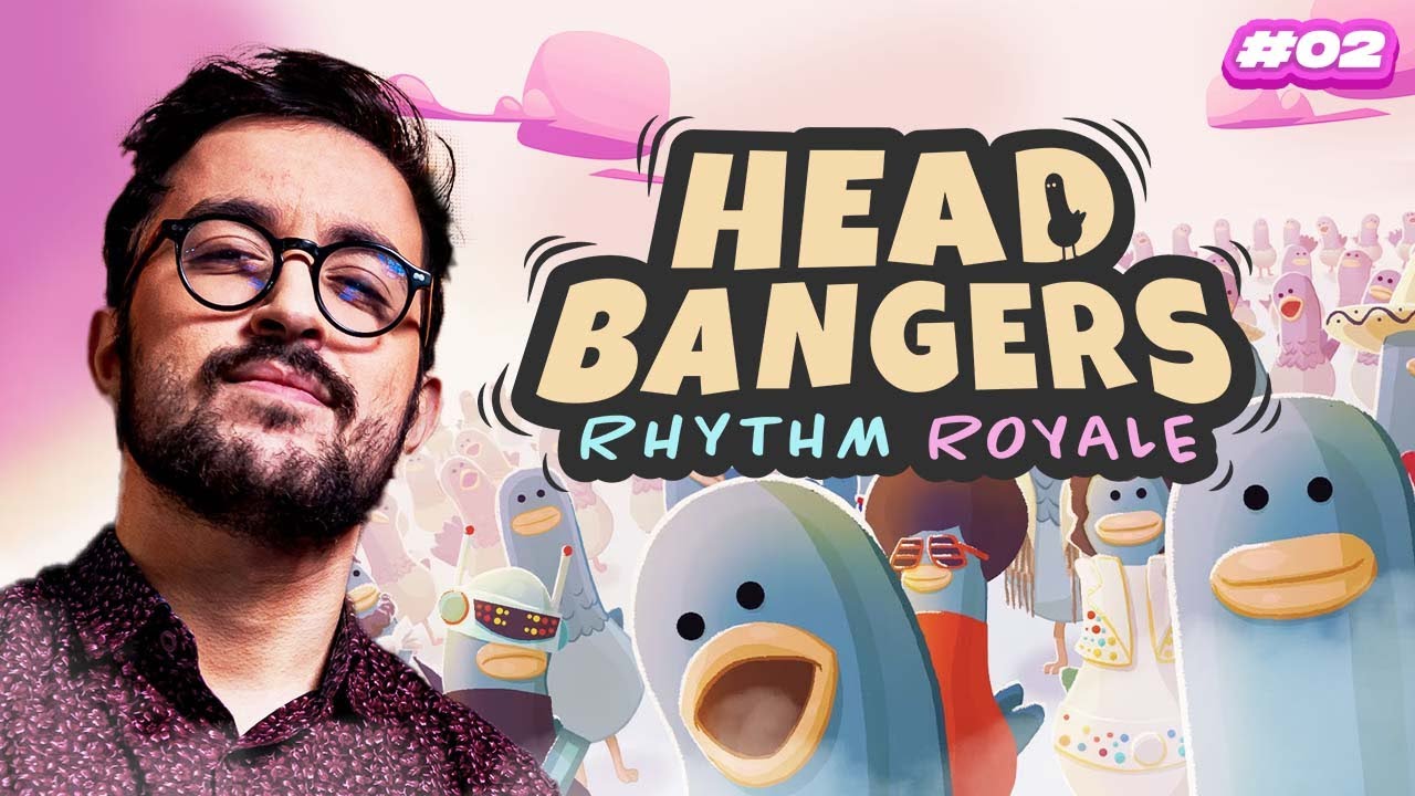 On découvre la version finale du jeu - Headbangers: Rhythm Royale