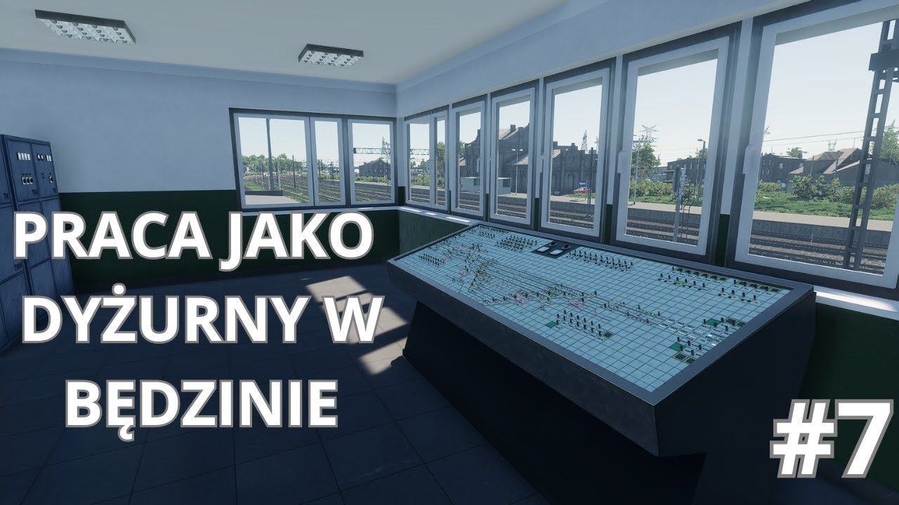 Pracuję na dyżurce w Będzinie I#7I SimRail The Railway Simulator
