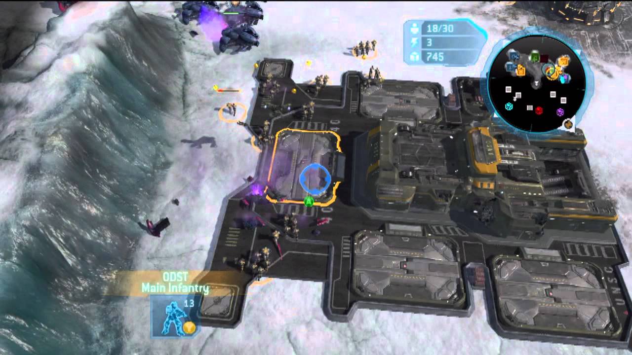 Halo Wars Gameplay | UNSC vs Covenant | 3v3!