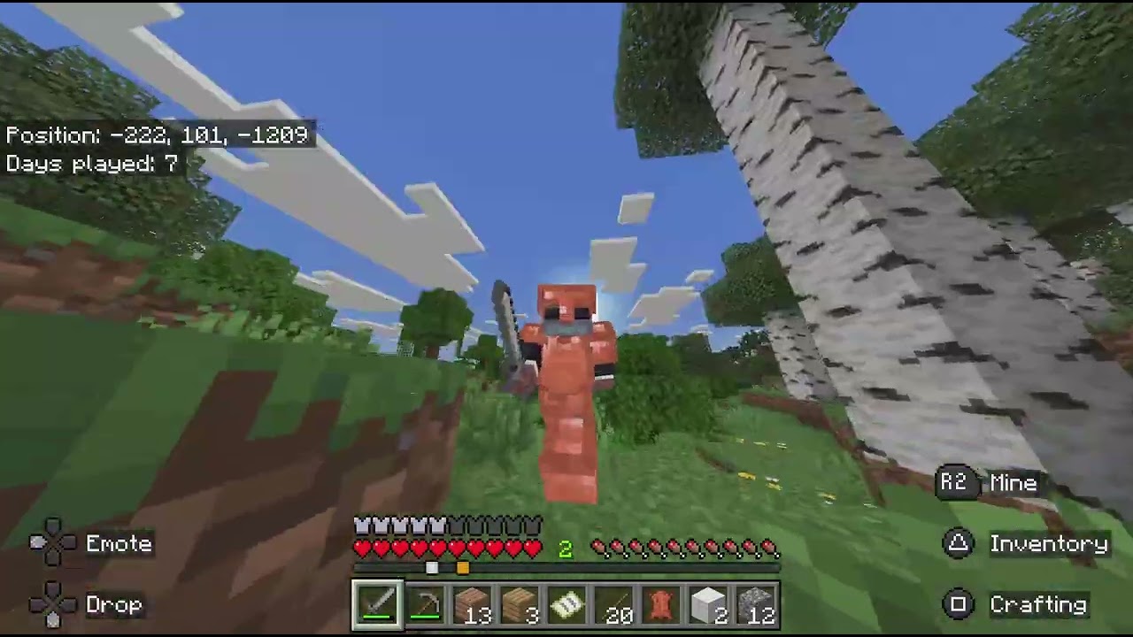 سلسله ماين كرافت مع العيال 2لقينا دايموند🔥🔥
