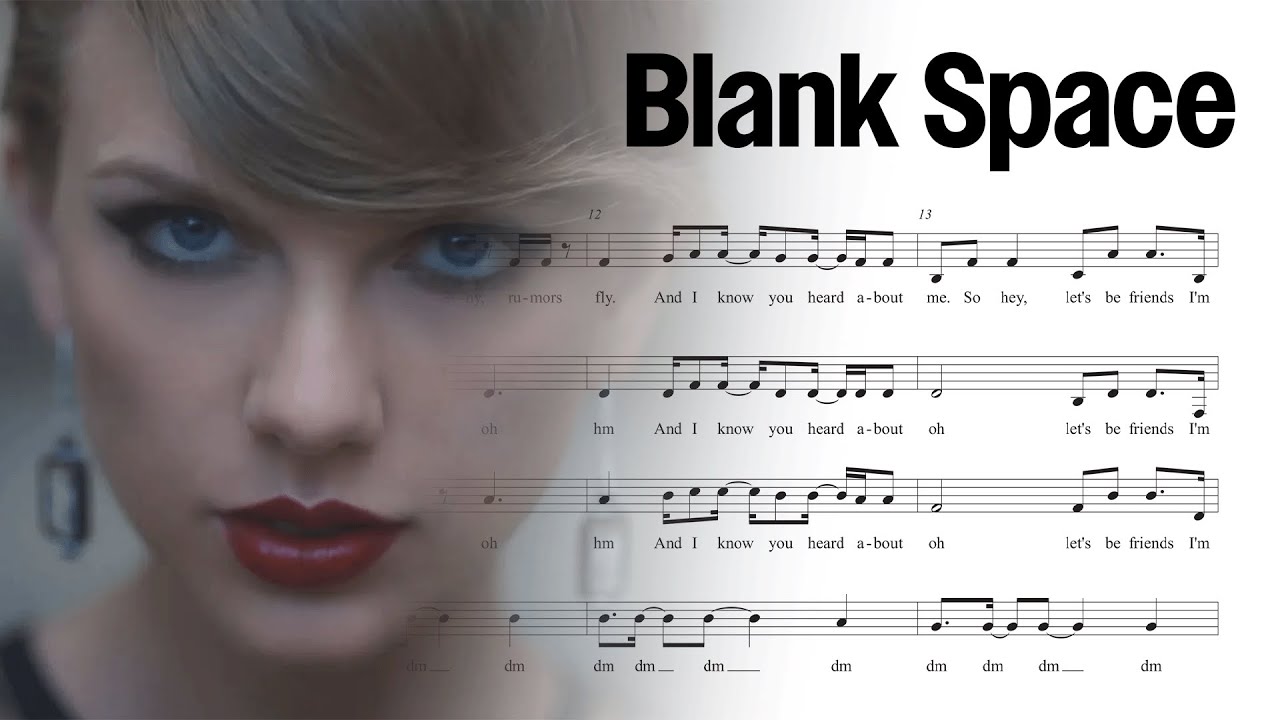Blank Space (Taylor Swift) - SATB A Cappella Arrangement