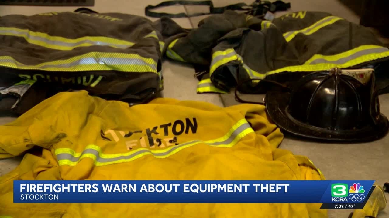 Man arrested for alleged Stockton Fire Department equipment theft