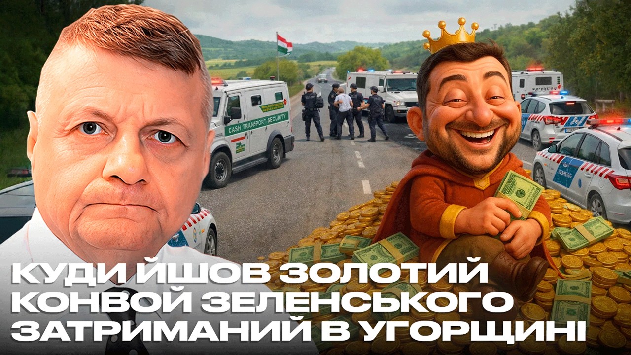 🚨🚚 КУДИ ЙШОВ ЗОЛОТИЙ КОНВОЙ ЗЕЛЕНСЬКОГО ЗАТРИМАНИЙ УГОРЩИНІ. ЗВІДКИ БАБЛО і ЧОМУ ТАК НЕРВУЄ ЗЕ
