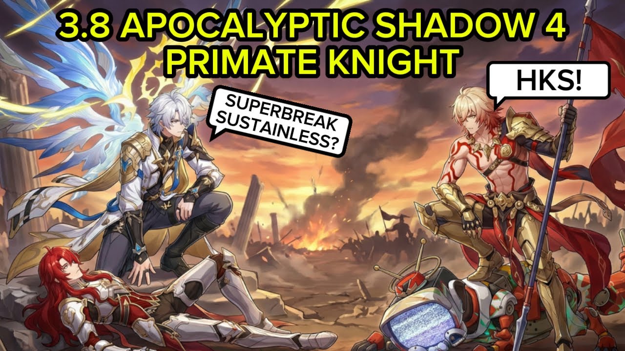 [3.8] NEW Apocalyptic Shadow 4 | Phainon E0S1 x Dahlia NO SUSTAIN And Mydei E0S0 | Honkai: Star Rail