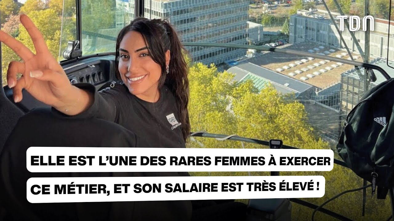 Elle est l’une des rares femmes à exercer ce métier, et son salaire est très élevé !