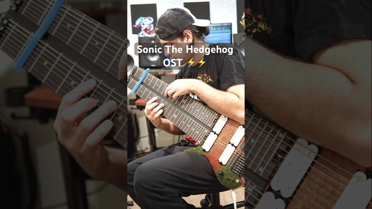 Sonic The Hedgehog OST - Green Hill Zone! #videogamemusic #vgm #guitar guitar cover