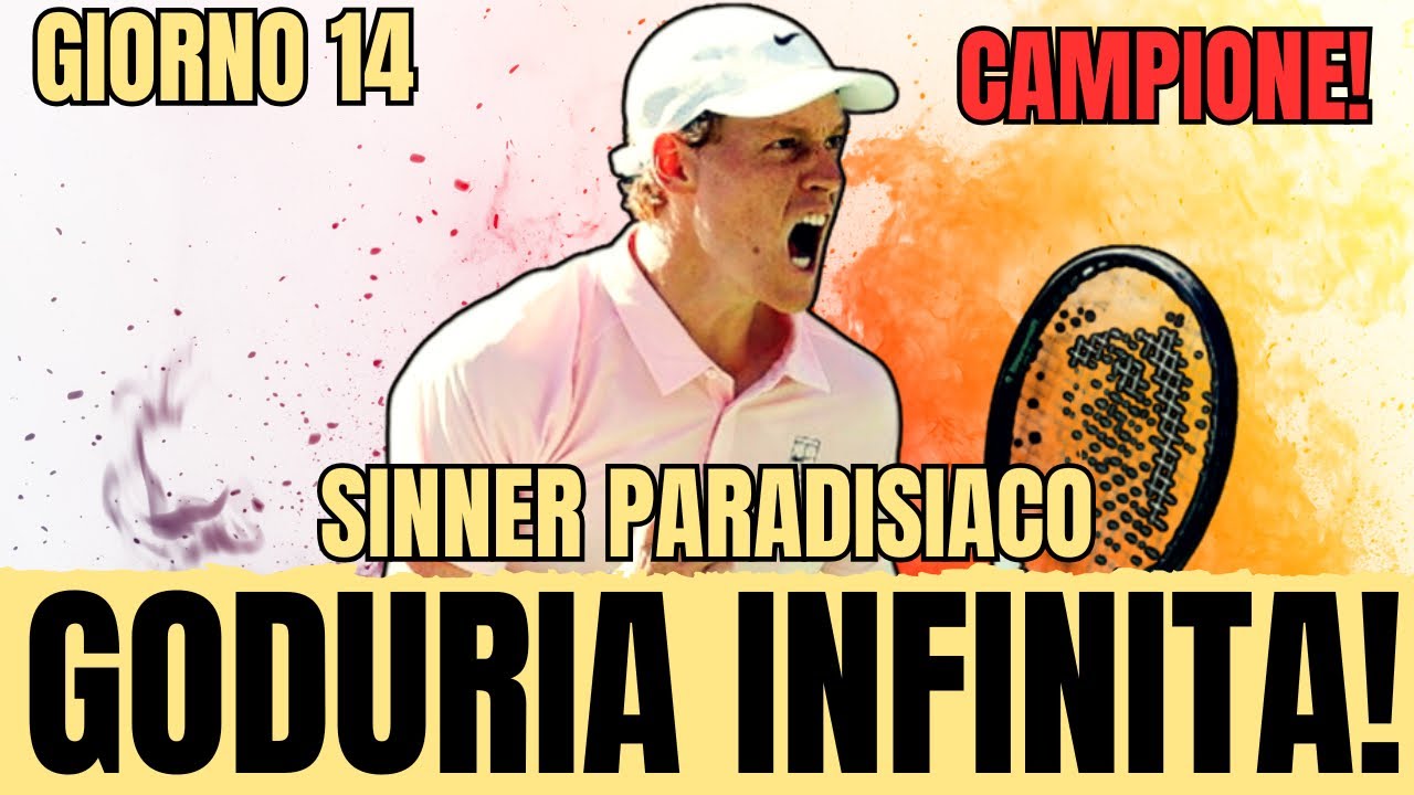 SINNER DA IMPAZZIRE!!! TRIONFO PARADISIACO AD INDIAN WELLS SU MEDVEDEV!!!