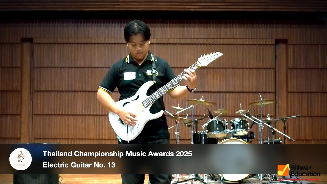 Thailand Championship Music Awards 2025 Electric Guitar No. 13