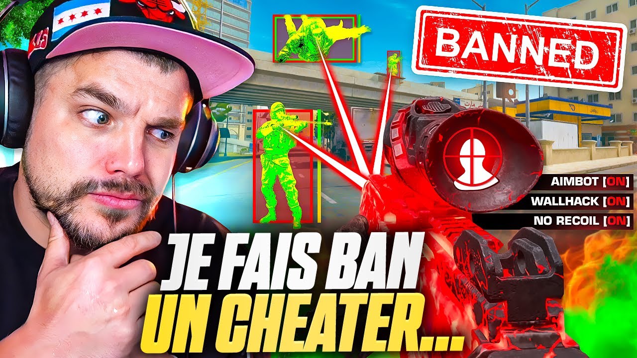 Un CHEATER se FAIT BAN en LIVE !