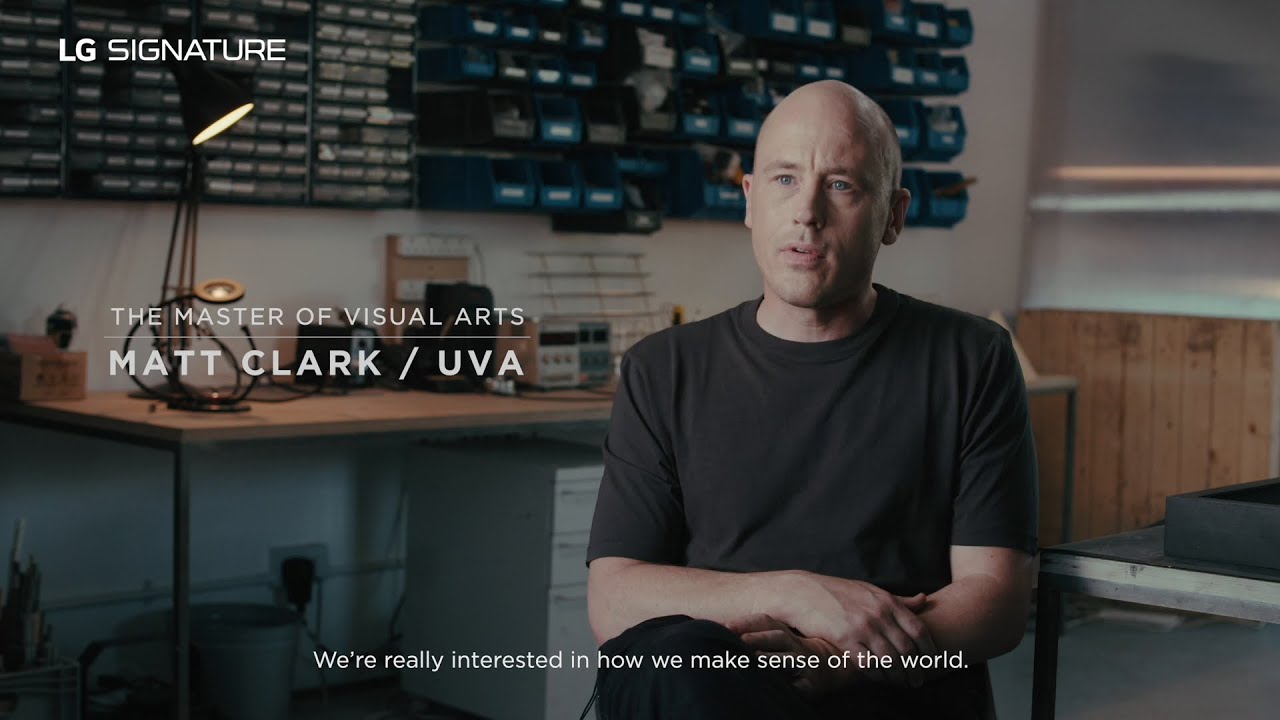 LG SIGNATURE Master Stories Artist Collab - Matt Clark (UVA, United Visual Artists)