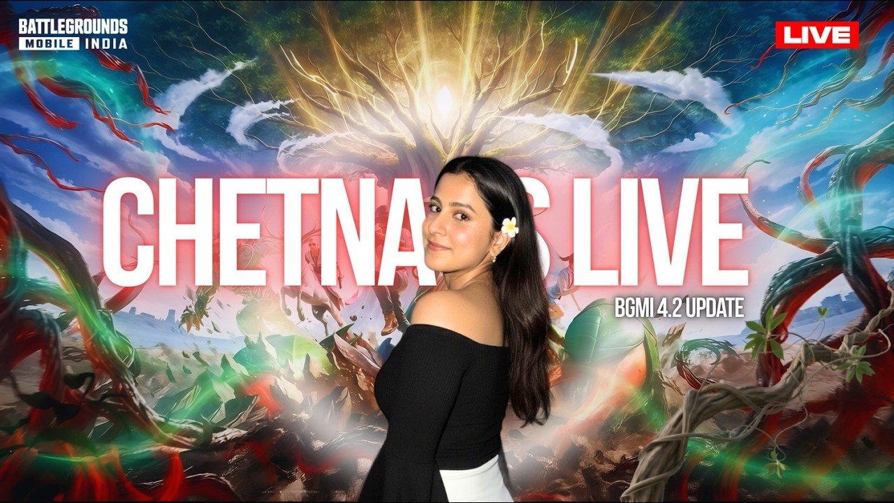 EXPLORING BGMI 4.2 UPDATE 🌴 | CHETNA IS LIVE🎀 #bgmi #live #shorts #girlgamer #trending #viral #pubg