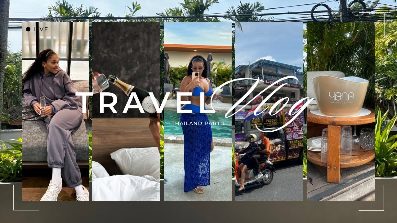 THAILAND TRAVEL VLOG: PART 1 (BIRTHDAY EDITION) | #SouthAfricanYoutuber