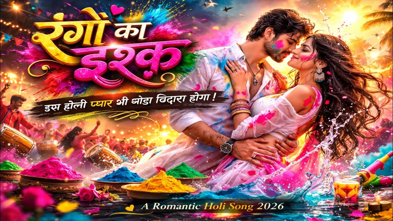 🎵 रंगों का इश्क़ | Holi Special Romantic Song 2026 | Ravi Official_42