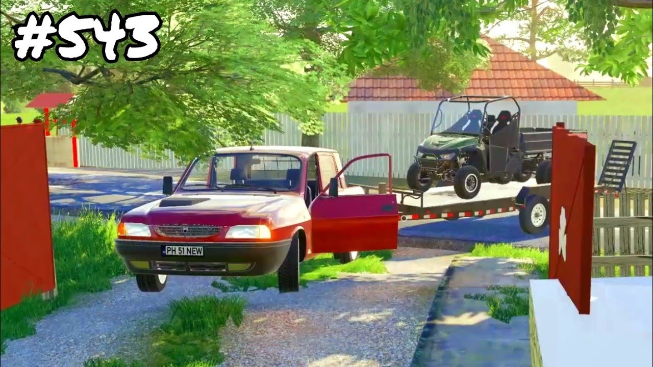 Ролевая игра на Dumesti [EP543]-Я КУПИЛ БОЛЬШОЙ квадроцикл-Farming Simulator 19