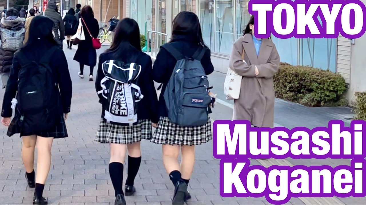 [JAPAN/TOKYO]Musashi-Koganei walking scenery