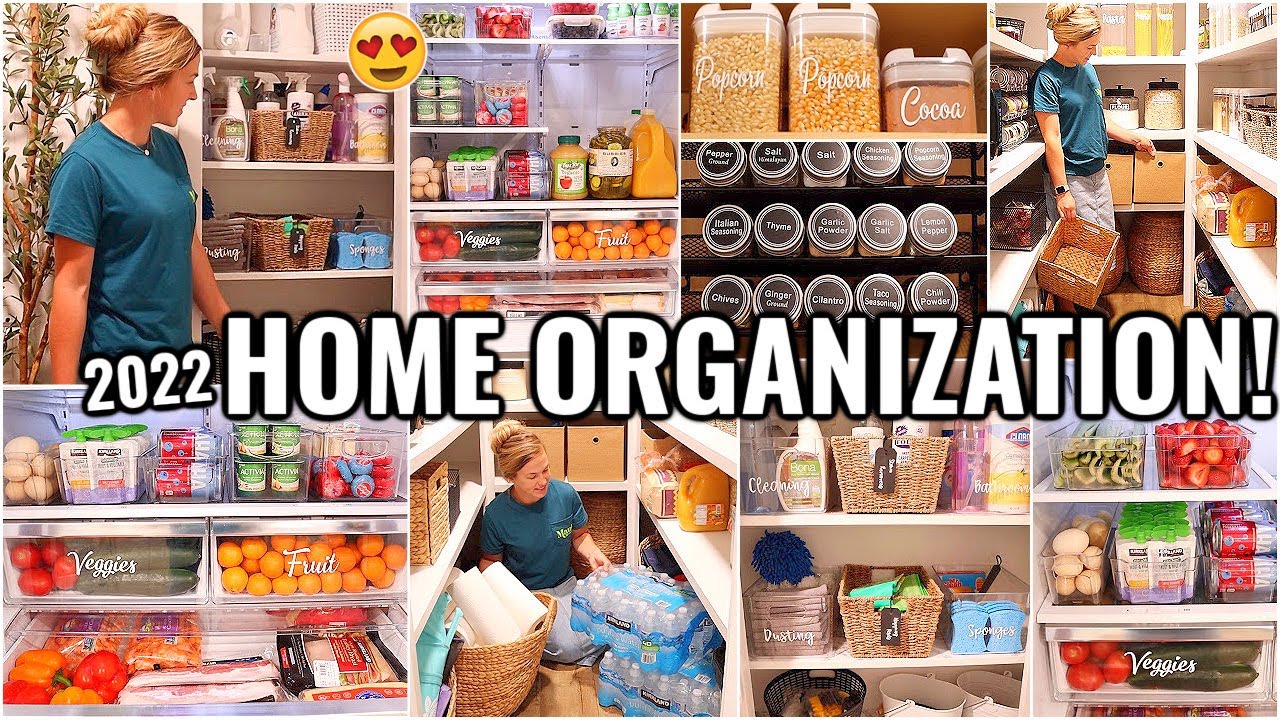 HOME ORGANIZATION IDEAS!!😍 ORGANIZE WITH ME | DECLUTTERING AND ORGANIZING MOTIVATION 2022