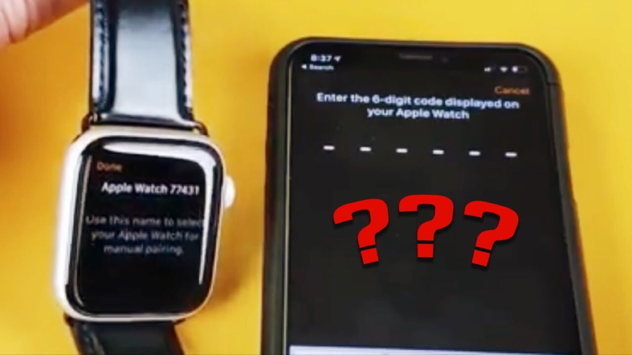 Apple Watch Series 1, 2, 3, 4, 5: отсутствует 6-значный код для сопряжения &mdash; простое решение