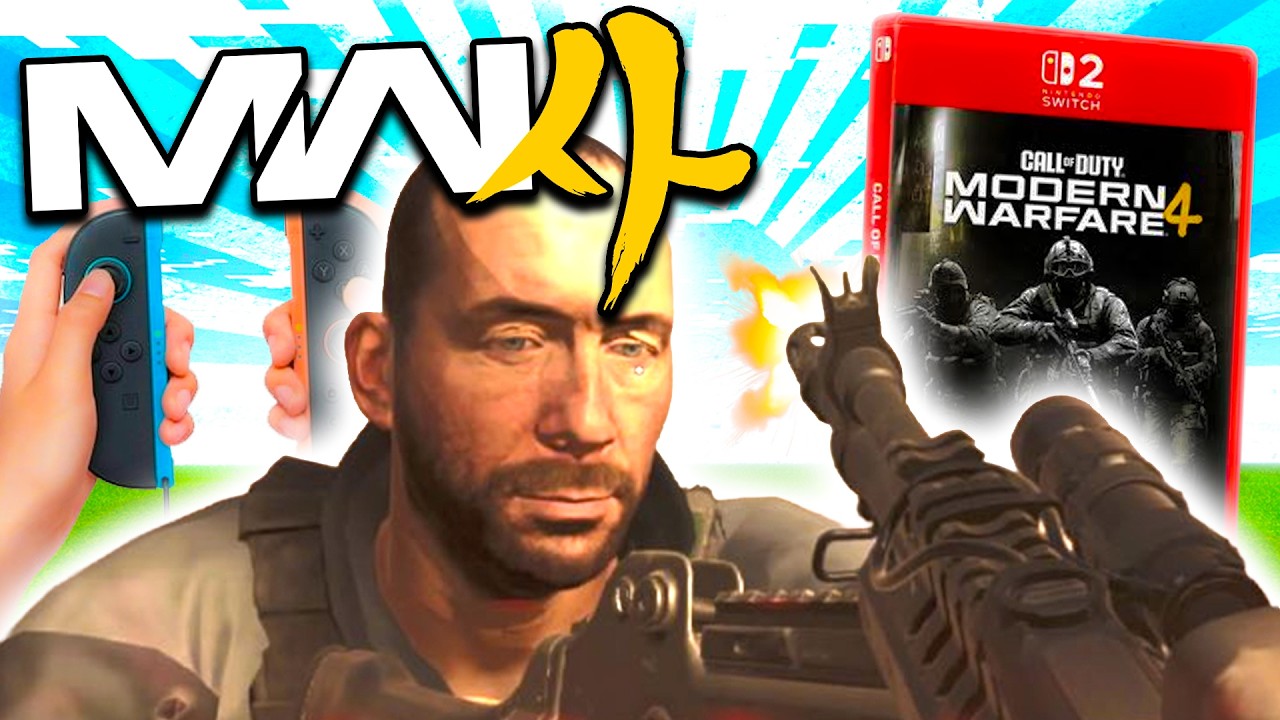 MODERN WARFARE 4 on the Switch 2! (MW4 Switch 2 Gameplay)