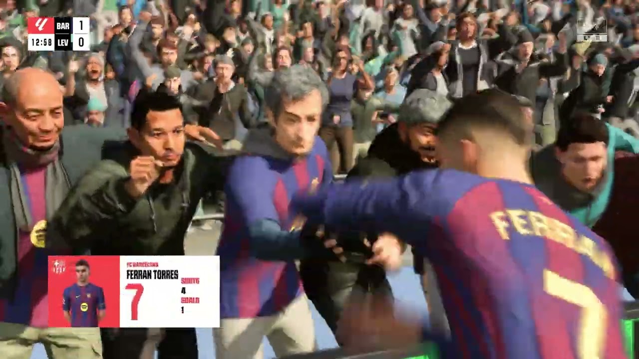 EA Sports FC 26 Геймплей: ФК Барселона против Леванте УД - (Xbox Series X) [4K60FPS]