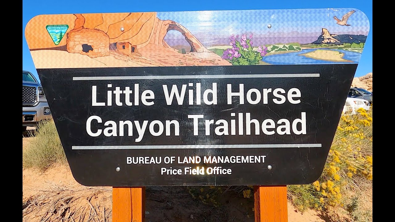 Hiking Little Wild Horse Slot Canyon & Bell Canyon Loop San Rafael Swell Utah