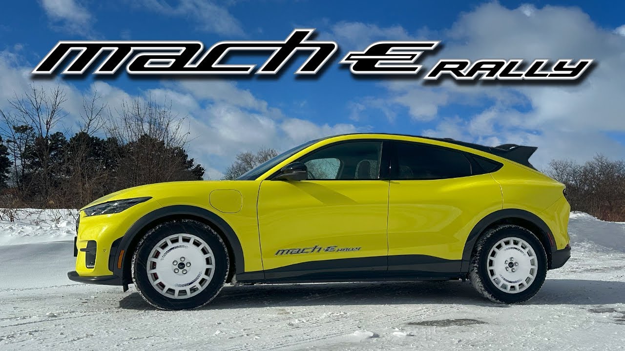 The Ford Mustang Mach E Rally is Wild