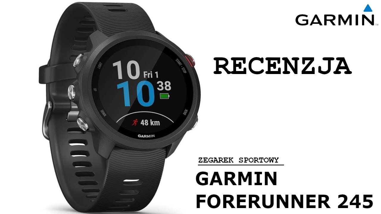 Garmin Forerunner 245 | Recenzja | Zegarek sportowy