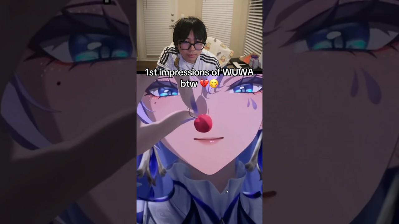 1st impressions of Wuthering Waves 😭💔 #anime #wutheringwaves #gaming