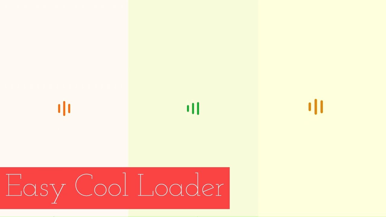 Easy Cool Loader | Animated Lines | Basic CSS & HTML | World of Code