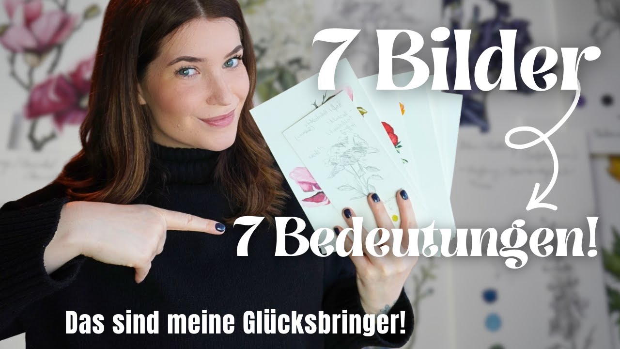 Рисуем вместе | 7 акварельных цветов и их значения! 🌸