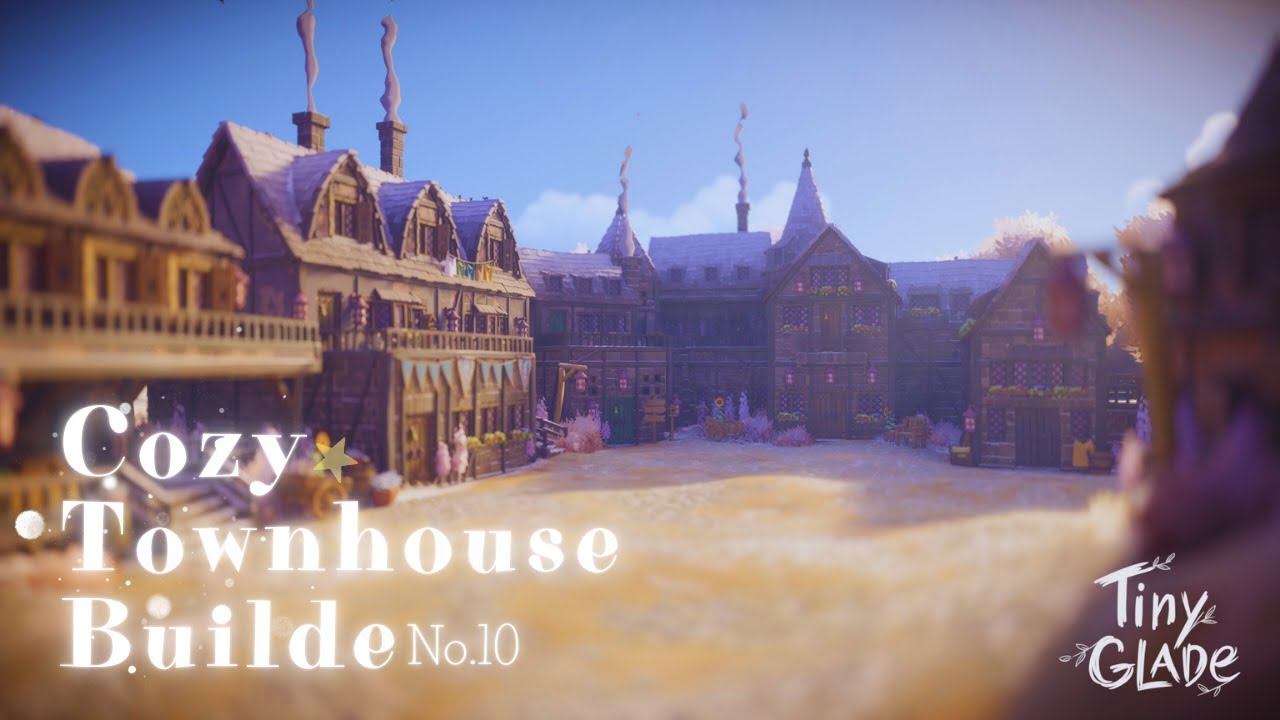 【ASMR】もうすぐ終わりかなあ 10| Cozy Townhouse Builde【Tiny Glade】