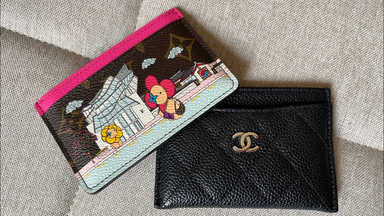 CHANEL CLASSIC CARDHOLDER VS LOUIS VUITTON CARDHOLDER | The ultimate comparison!