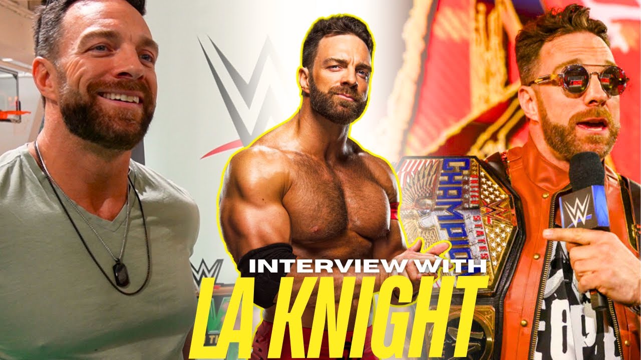 LA KNIGHT ON HIS TRIBUTE TO BRAY WYATT AND IF HE'S TRAINING JALEN BRUNSON TO WRESTLE