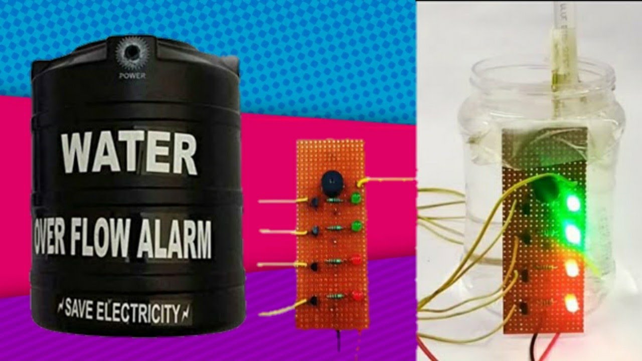 How to Make a Water level indicator at Home |