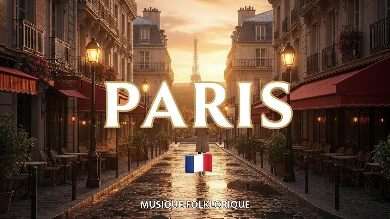 Parisian Nights 🇫🇷 | French Folk Accordion & Musette Ambience