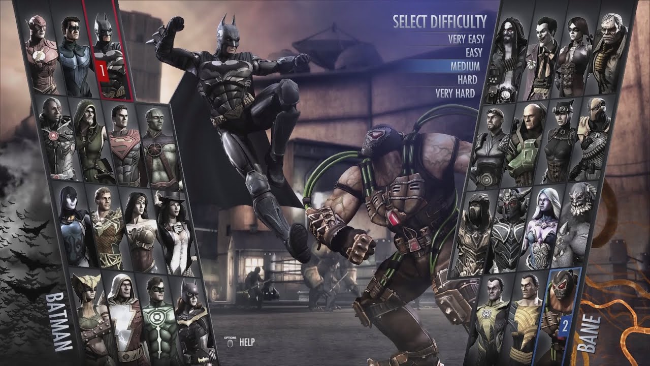 BATMAN vs BANE - Injustice Gods Among Us Ultimate Edition 2013