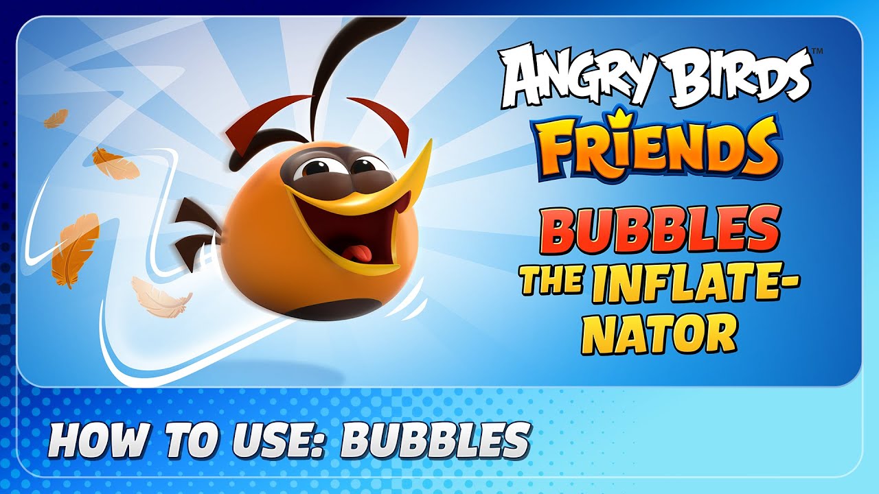 Angry Birds Friends: How to use Bubbles
