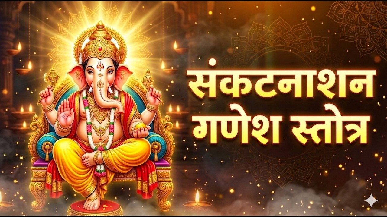 संकष्टनाशन गणेश स्तोत्र | Ganesh Stotra | Vighna Nashak Ganpati Mantra | Powerful Ganpati Mantra